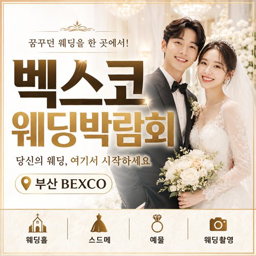 부산 벡스코 웨딩박람회