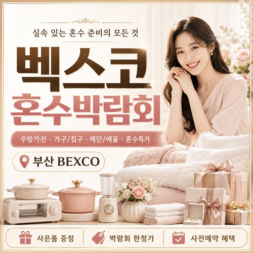 부산 벡스코 혼수박람회